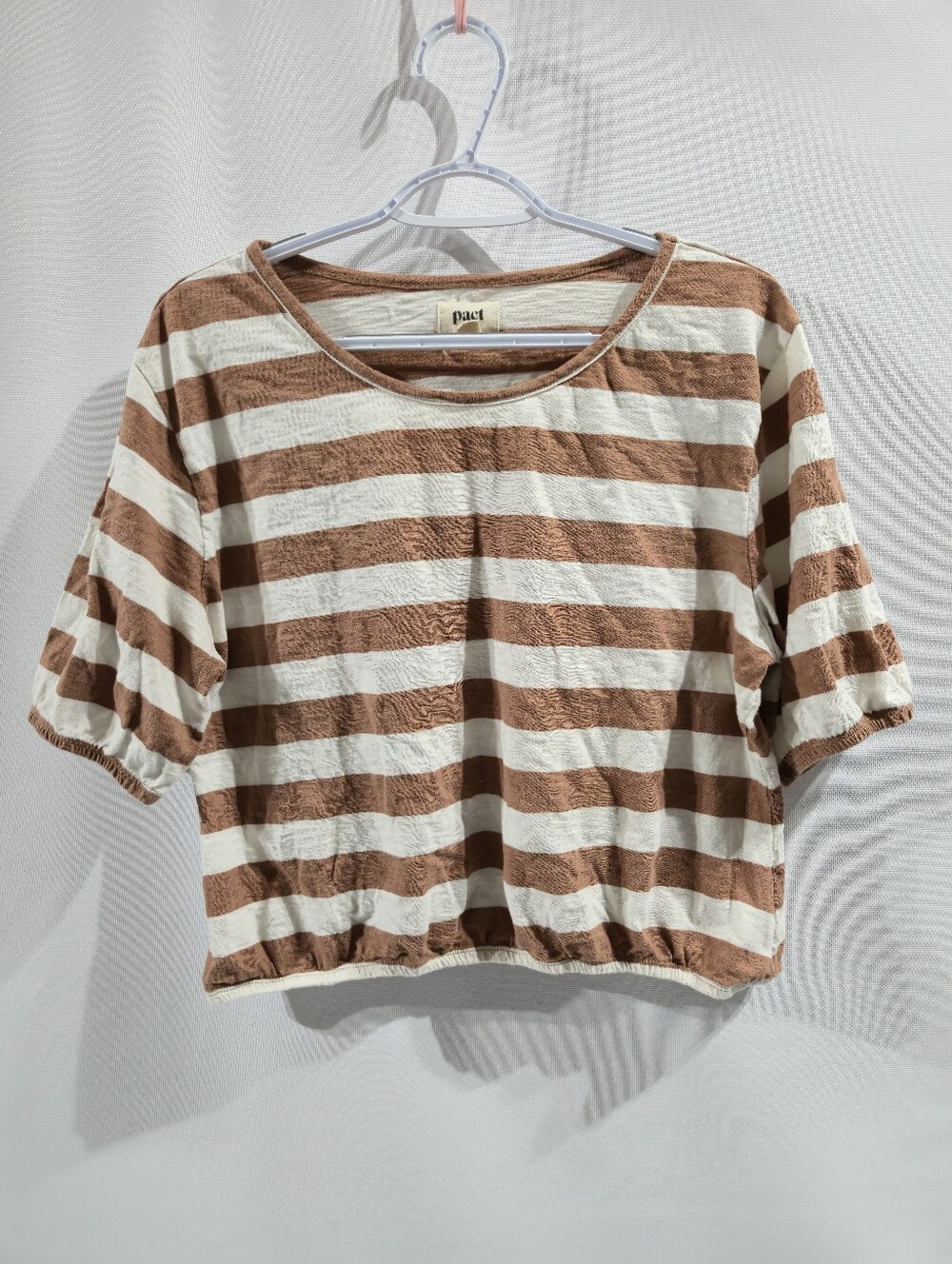 Pact Organic Cotton Womens Top Sz Large - Picture 1 of 7